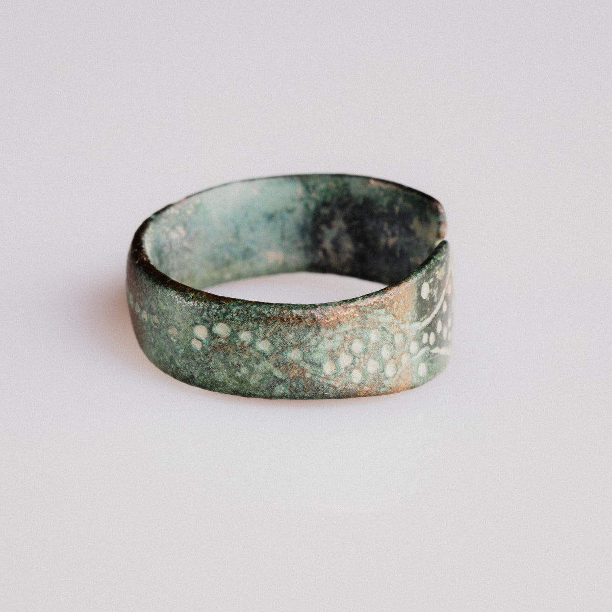 Medieval Bronze Ring - 'Vesna' (6th–12th c. CE) EU 64 / US 10.75