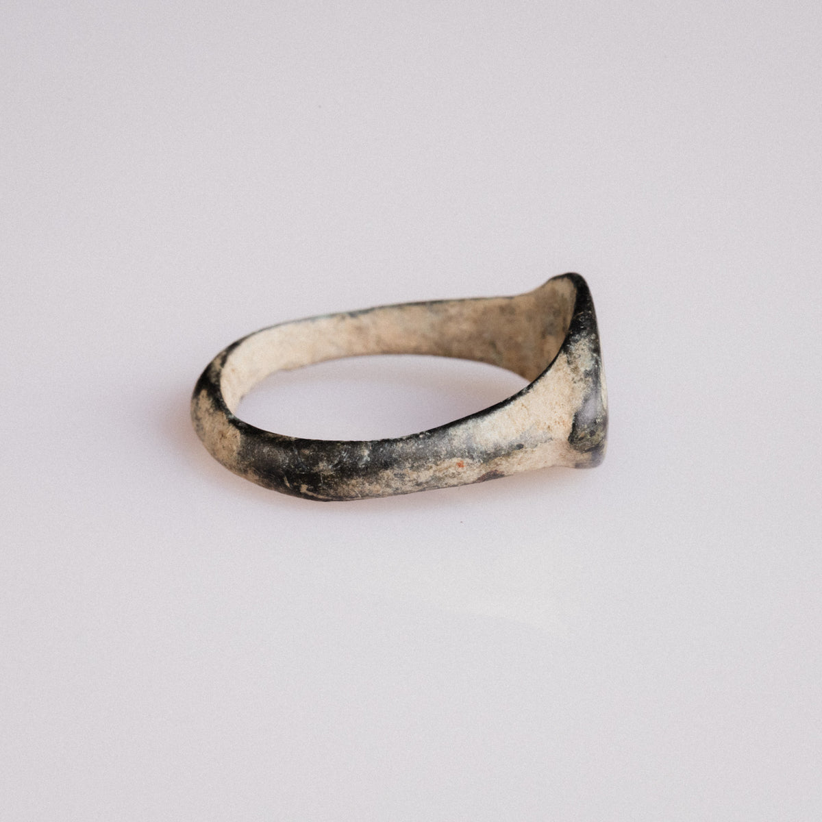 Medieval Bronze Ring - 'Radulf' (12th–15th c. CE) EU 54 / US 6.75