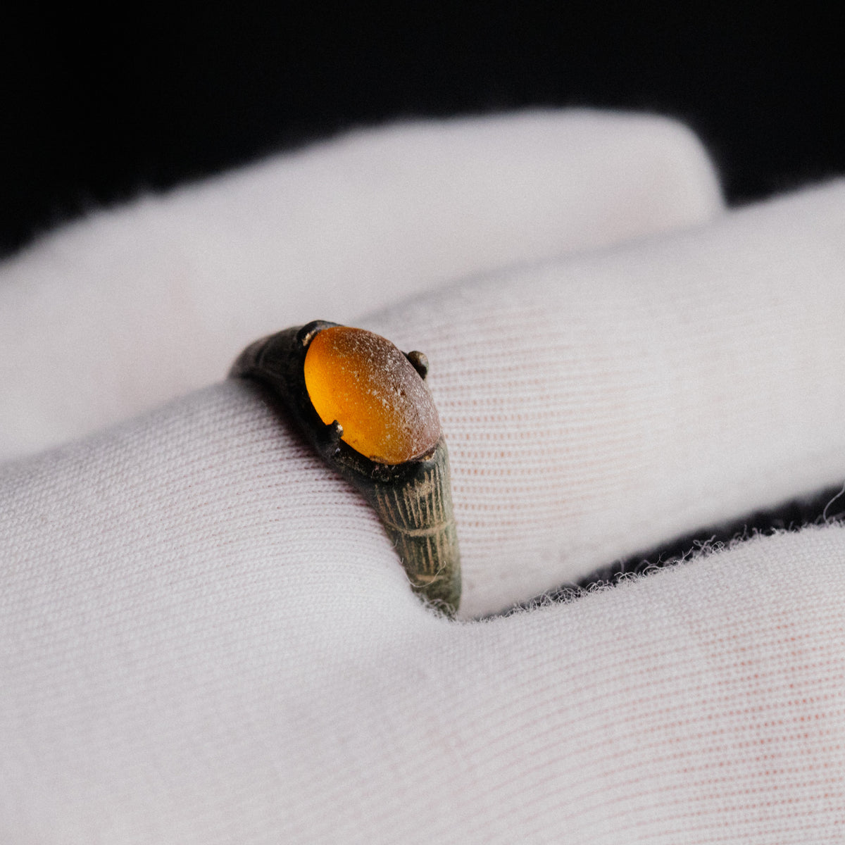 Medieval Bronze Ring - 'Vukmir' (12th–14th c. CE) EU 62 / US 10