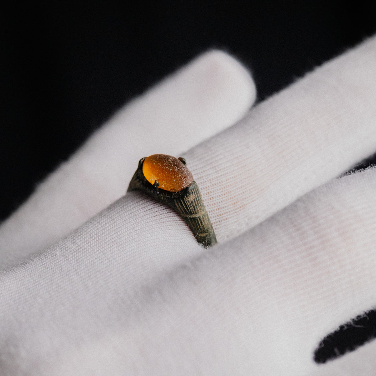 Medieval Bronze Ring - 'Vukmir' (12th–14th c. CE) EU 62 / US 10