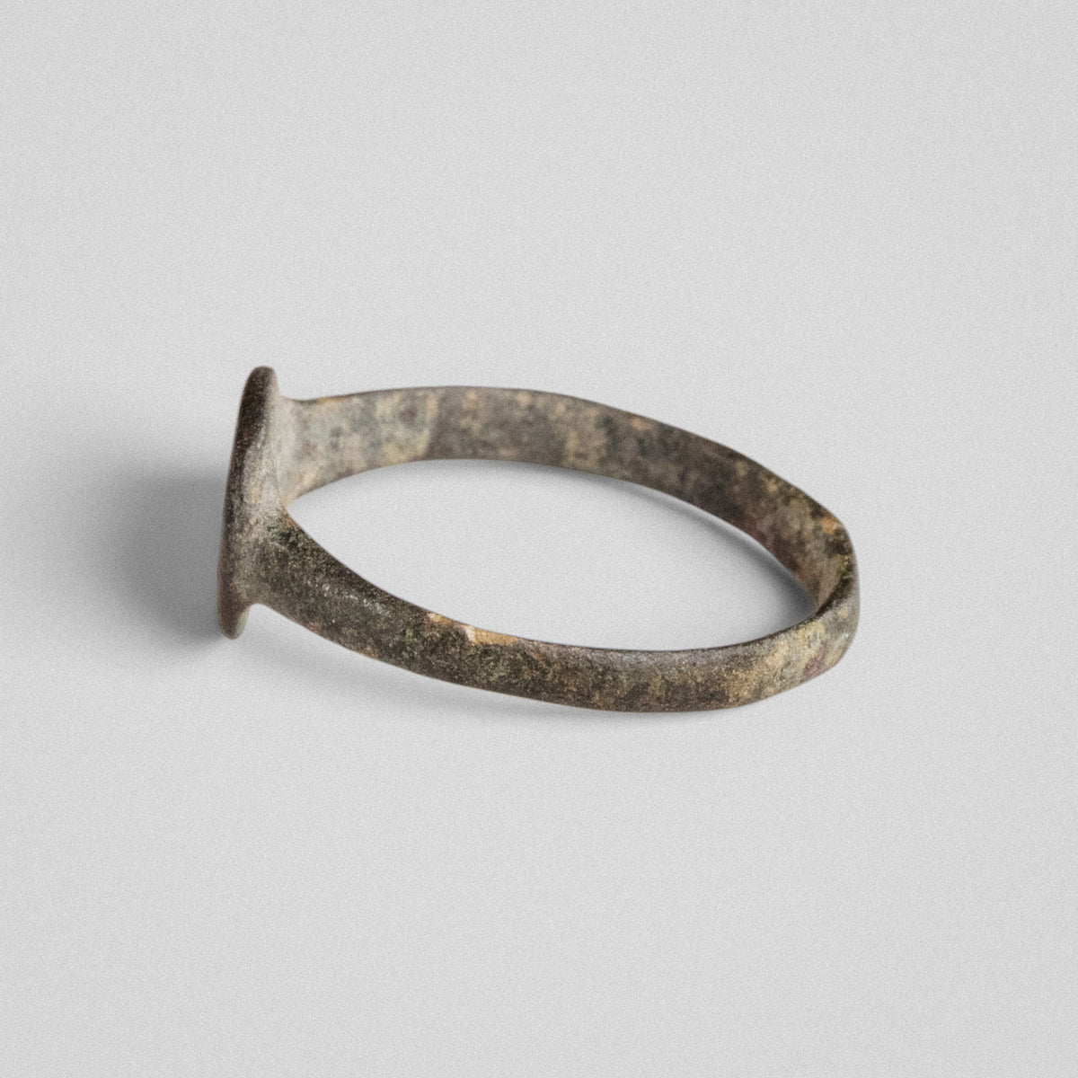 Late Roman Bronze Ring - 'Vetrik' (4th–14th c. CE) EU 53 / US 6.75