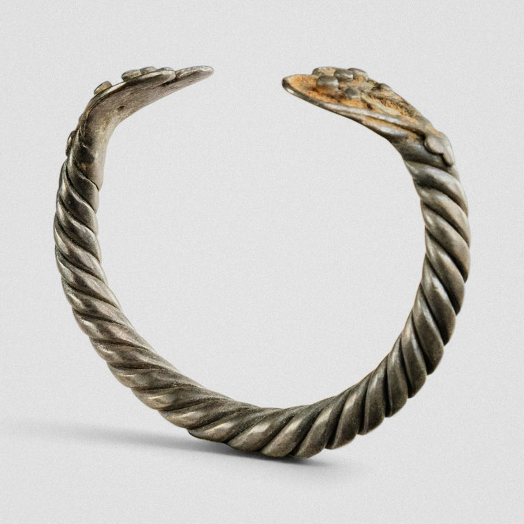 Medieval Silver Bracelet - 'Cordis' (11th–13th c. CE)