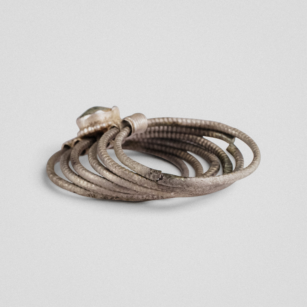 Medieval Silver Ring - 'Ilmar' (10th–15th c. CE) EU 60.5 / US 9.25