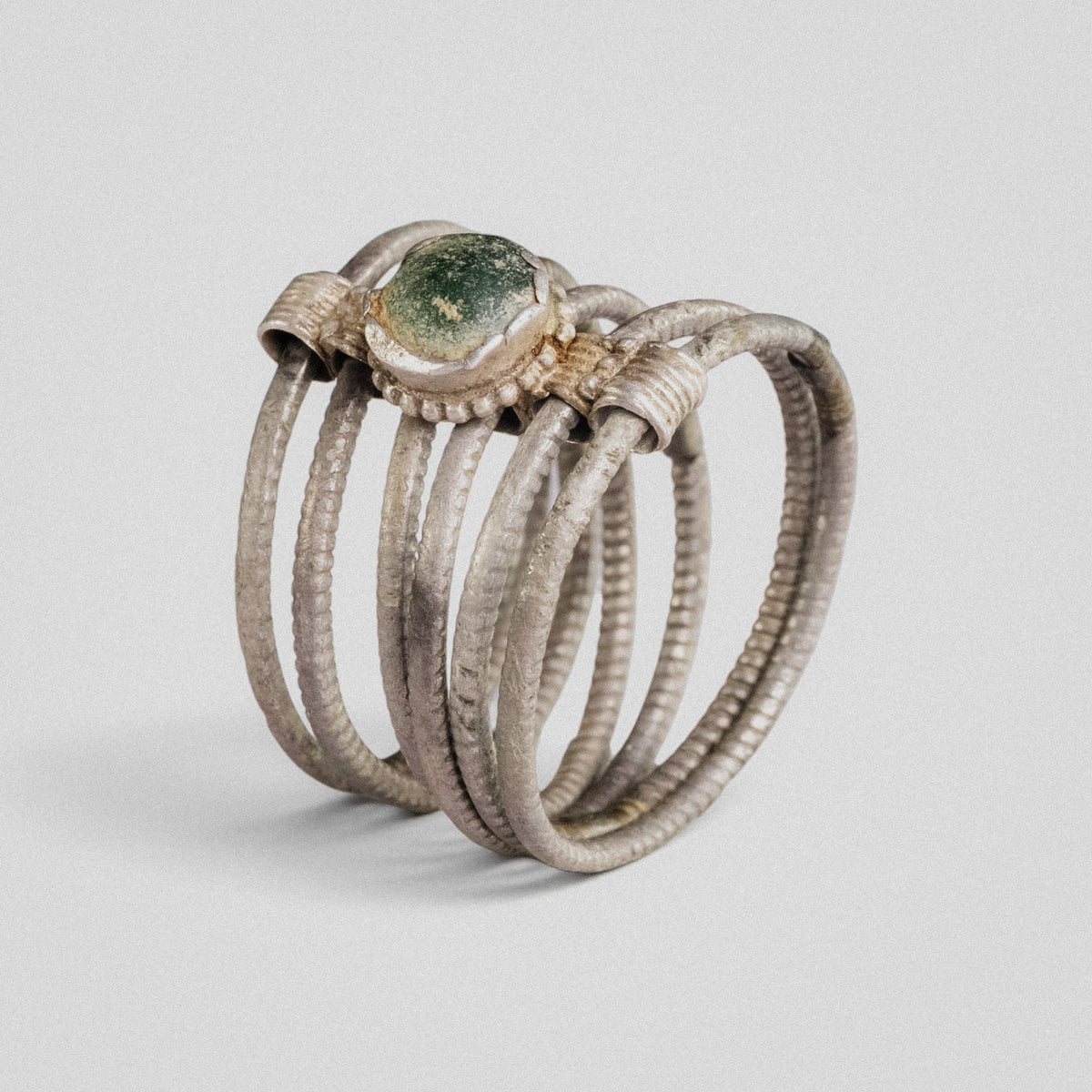 Medieval Silver Ring - 'Ilmar' (10th–15th c. CE) EU 60.5 / US 9.25