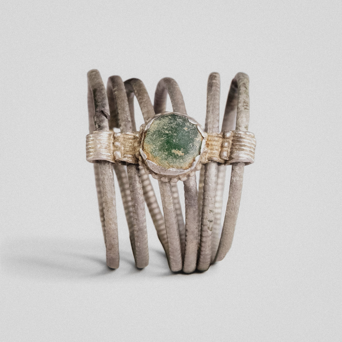 Medieval Silver Ring - 'Ilmar' (10th–15th c. CE) EU 60.5 / US 9.25