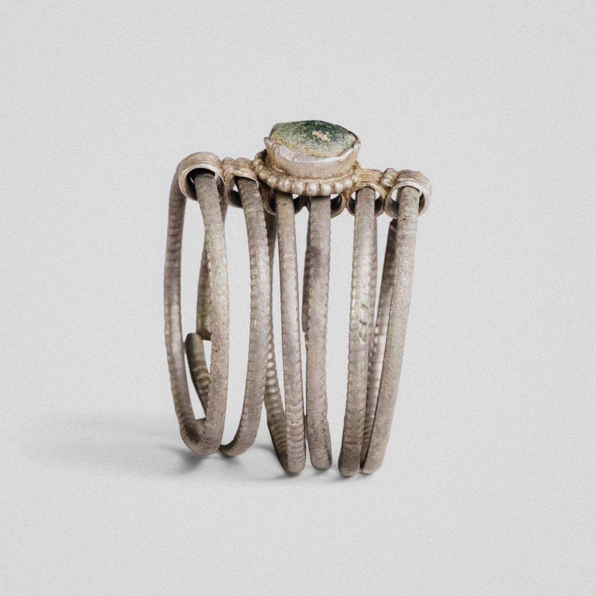 Medieval Silver Ring - 'Ilmar' (10th–15th c. CE) EU 60.5 / US 9.25