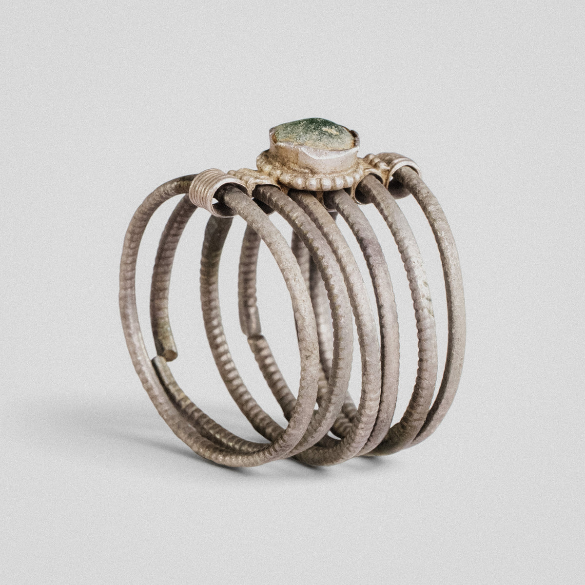 Medieval Silver Ring - 'Ilmar' (10th–15th c. CE) EU 60.5 / US 9.25