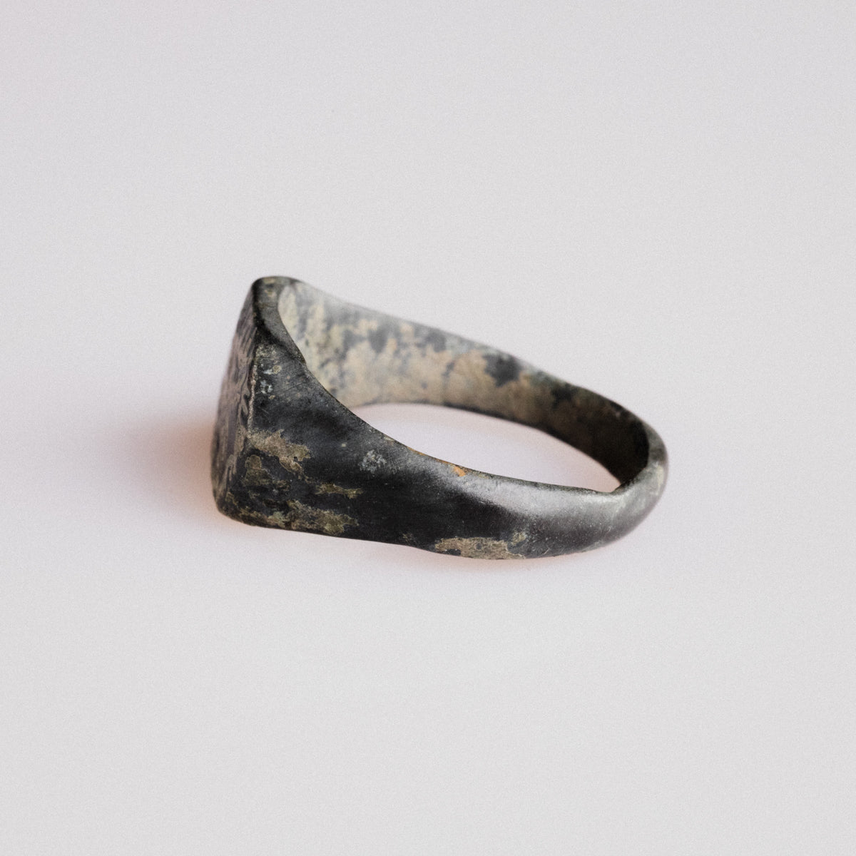 Medieval Silver Ring - 'Radomir' (14th–16th c. CE) EU 57 / US 8