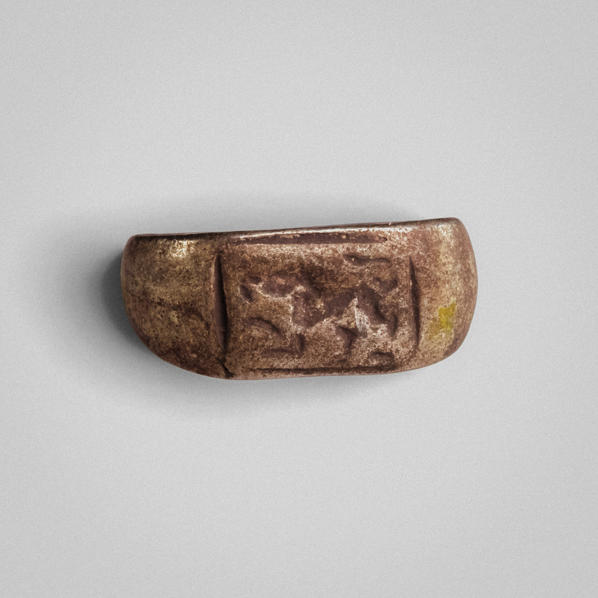 Roman Silver Ring - 'Leontia' (1st–3rd c. CE) EU 45 / US 3.25
