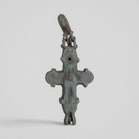P-36-B: bronze encolpion type cross, object view 6