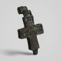 P-37-B: bronze encolpion cross, object view 3
