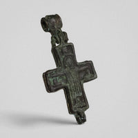 P-37-B: bronze encolpion cross, object view 5
