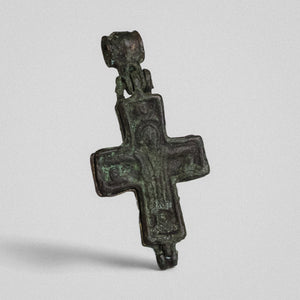 P-37-B: bronze encolpion cross, object view 6