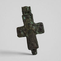 P-37-B: bronze encolpion cross, object view 7