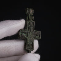 P-37-B: bronze encolpion cross, object view 9