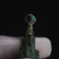 P-39-B: bronze encolpion type cross, object view 1