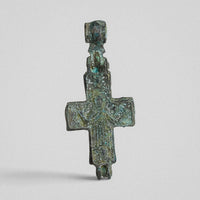 P-39-B: bronze encolpion type cross, object view 6