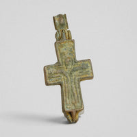 P-41-B: bronze encolpion type cross, object view 3