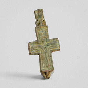 P-41-B: bronze encolpion type cross, object view 3