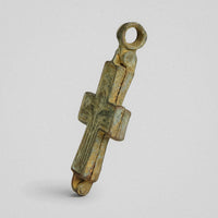 P-41-B: bronze encolpion type cross, object view 4