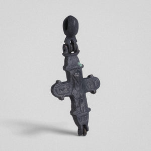 P-42-B: bronze encolpion type cross, object view 3
