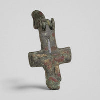 P-45-B: bronze cross pendant, object view 4
