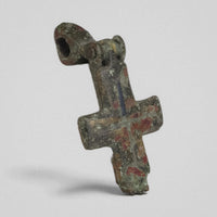 P-45-B: bronze cross pendant, object view 5