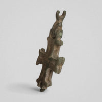 P-46-B: bronze cross pendant, object view 2