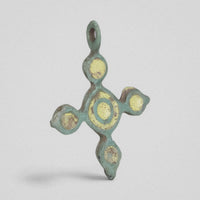 P-52-B: bronze cross pendant, object view 5