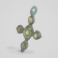 P-52-B: bronze cross pendant, object view 6