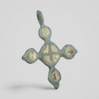 P-52-B: bronze cross pendant, object view 7