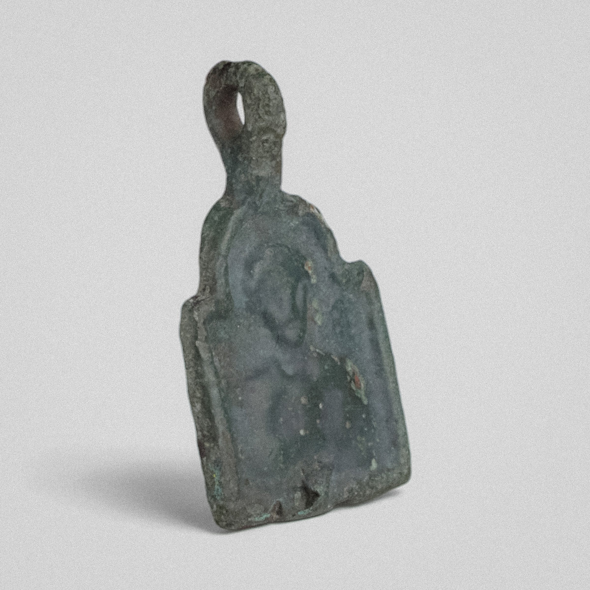 P-54-B: bronze icon pendant, object view 2