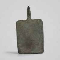 P-57-B: bronze icon pendant, object view 2