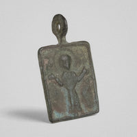 P-57-B: bronze icon pendant, object view 4