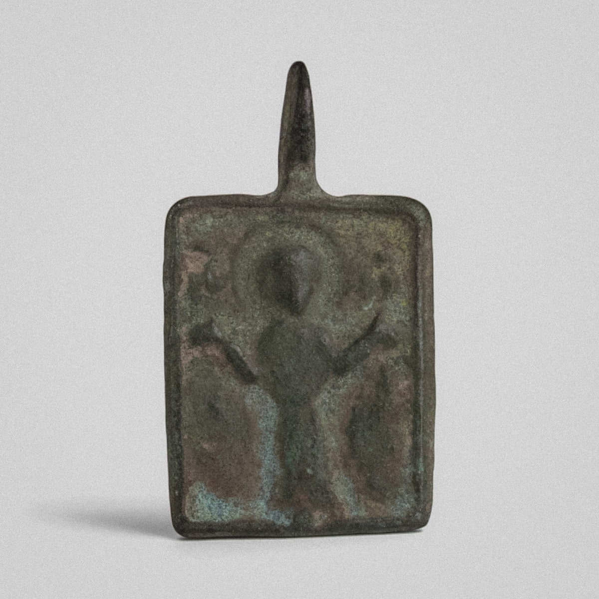 P-57-B: bronze icon pendant, object view 5