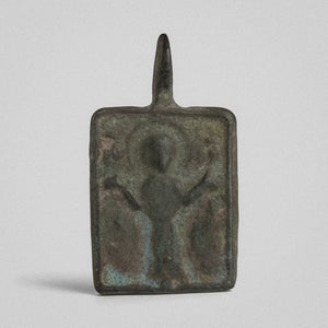 P-57-B: bronze icon pendant, object view 5
