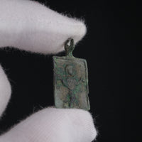 P-58-B: bronze icon pendant, object view 3
