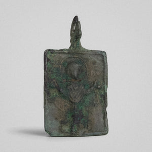 P-58-B: bronze icon pendant, object view 5