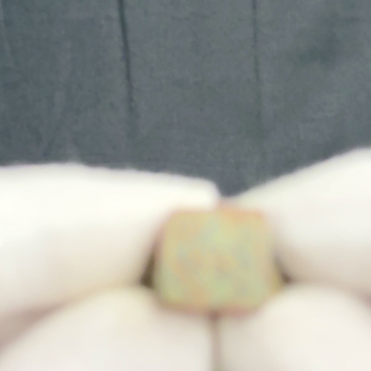 Medieval Bronze Ring 'Sirius' (14th-17th c. CE) EU 49/US 5