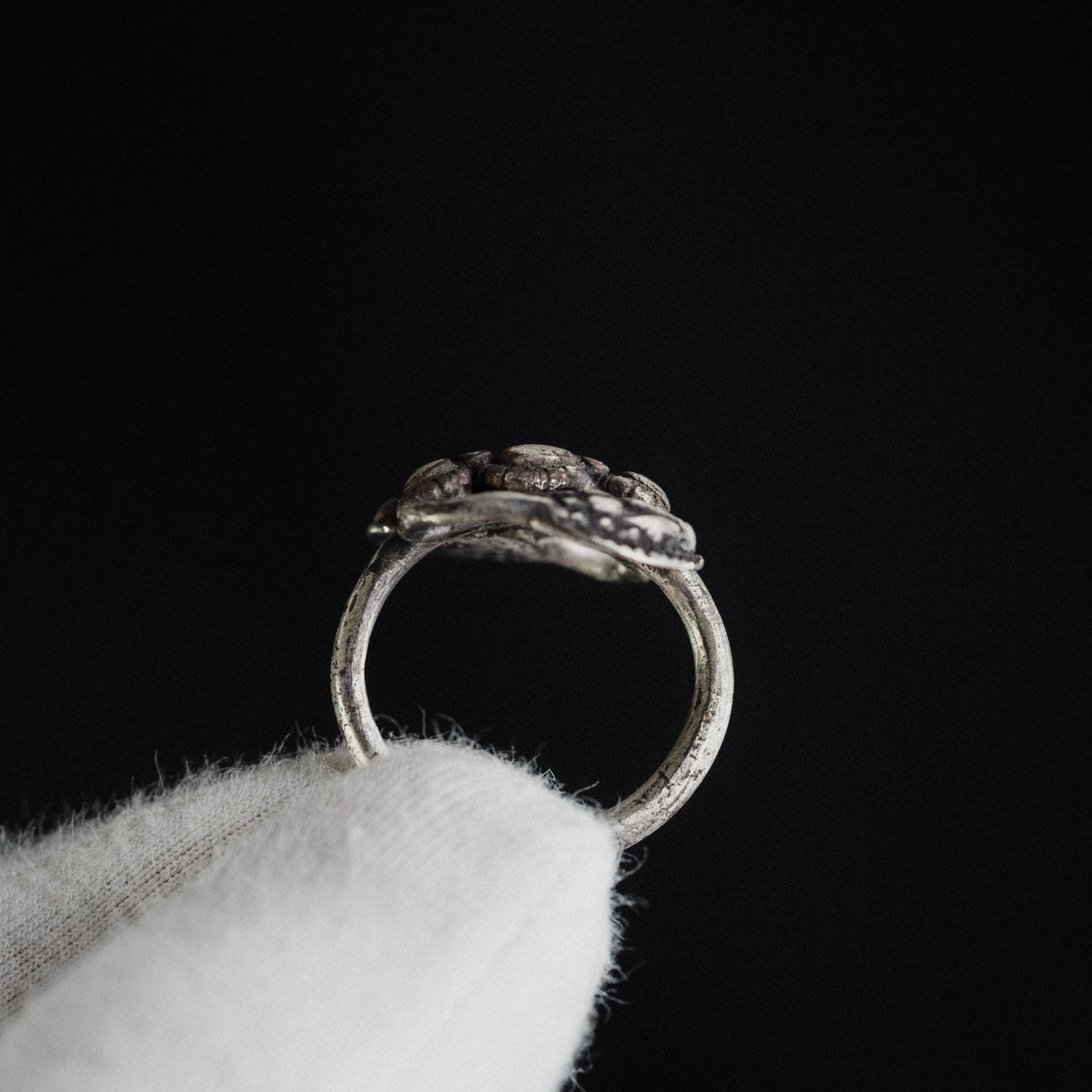 Roman Silver Ring - 'Ophidius' (1st c. BCE–1st c. CE) EU 55 / US 7.25