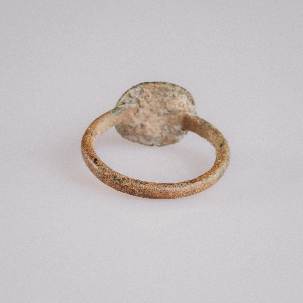 Byzantine Bronze Ring - 'Theodora' (4th–7th c. CE) EU 54 / US 7