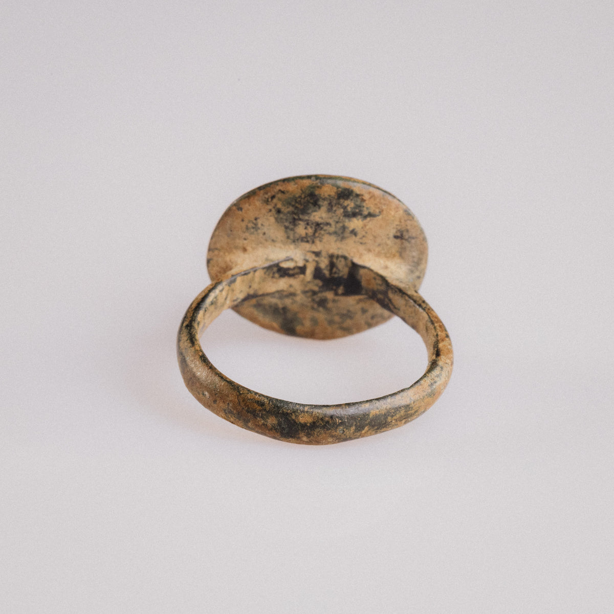 Medieval Bronze Ring - 'Aldric' (10th–12th c. CE) EU 58 / US 8.5