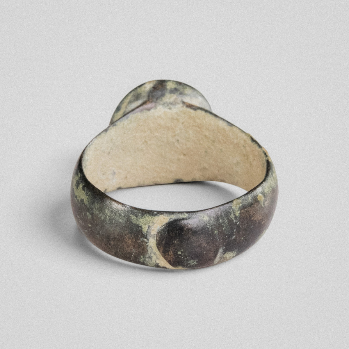 Medieval Bronze Ring - 'Wistan' (4th–12th c. CE) EU 54 / US 6.75
