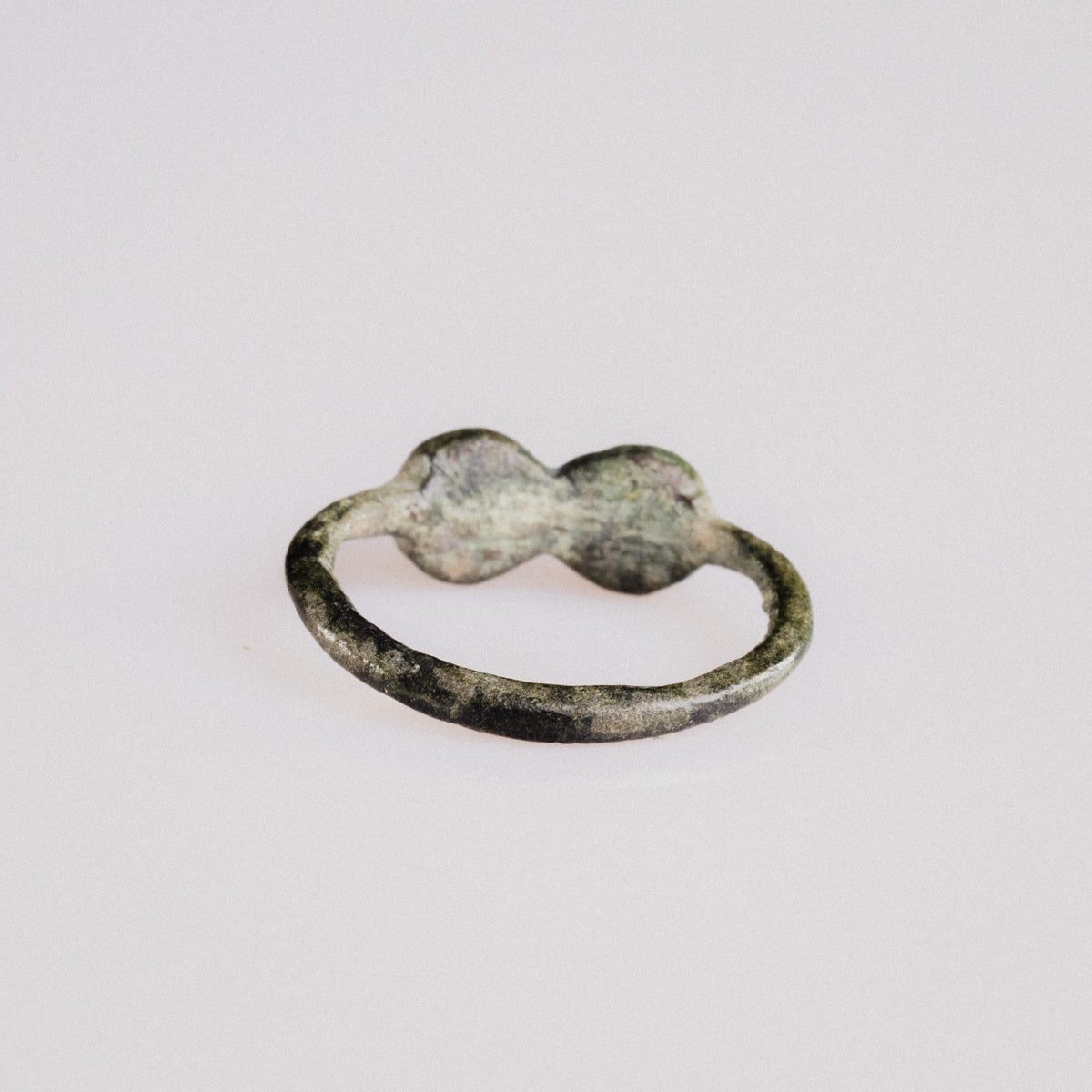 Roman Bronze Ring - 'Geminus' (3rd–5th c. CE) EU 47 / US 4