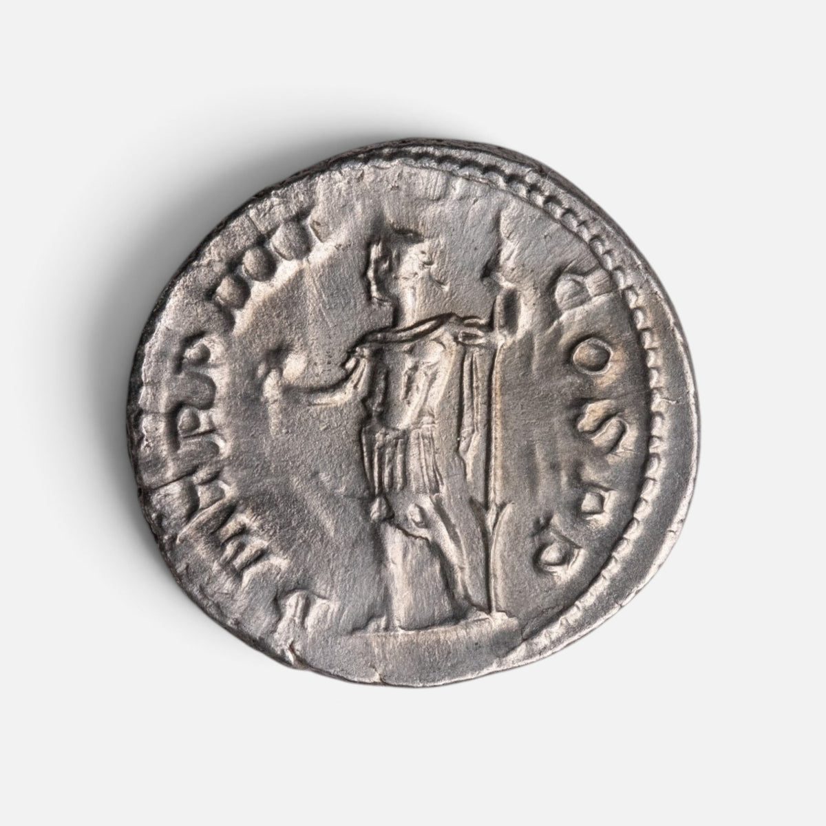 Roman Silver Denarius 'Severus Alexander' (225 CE, RIC IV Severus Alexander 48)
