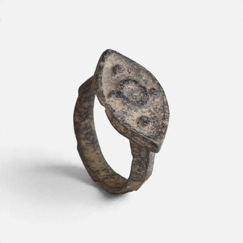 Roman Bronze Ring - 'Cassia' (1st–4th c. CE) EU 51 / US 5.75