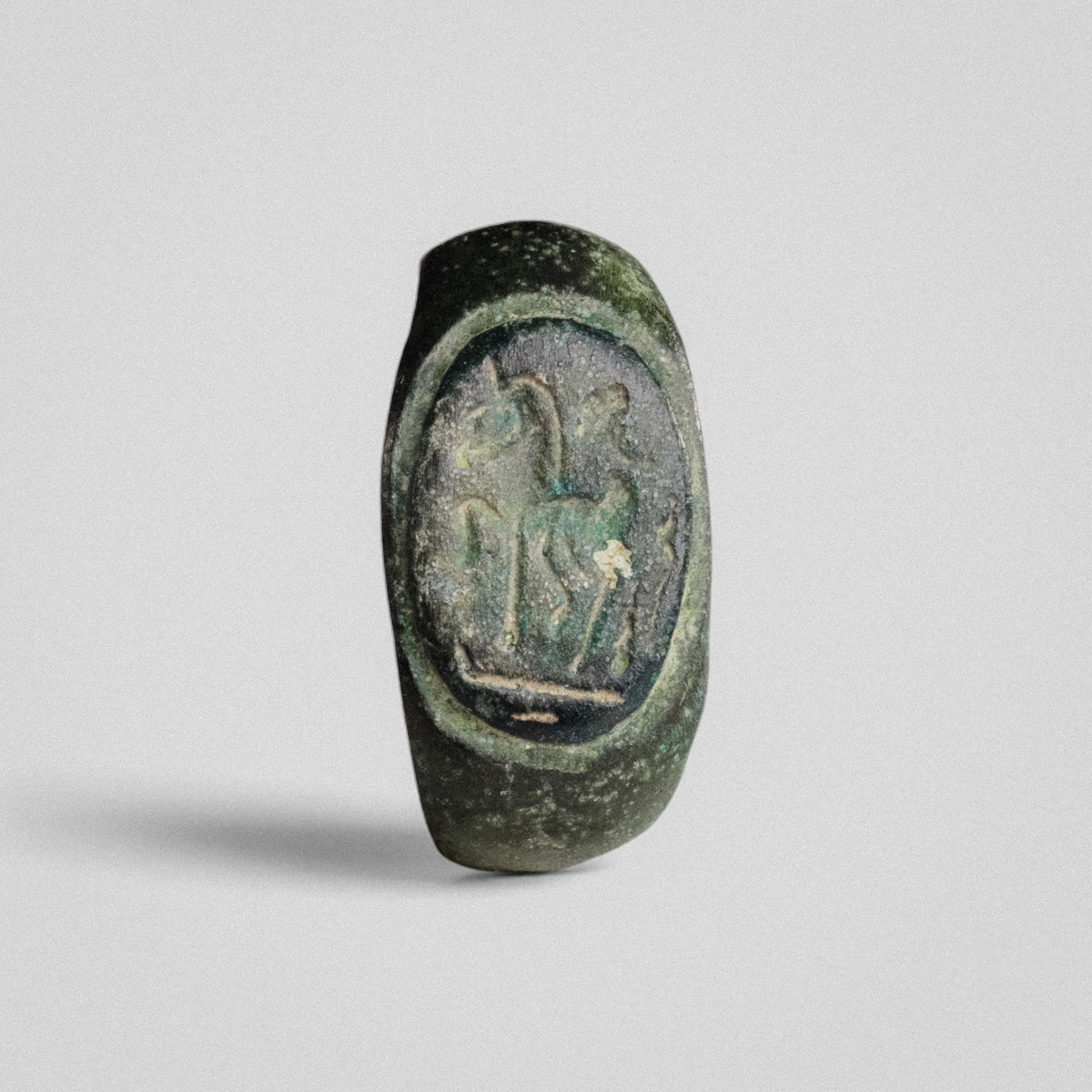 Roman Bronze Ring - 'Equinor' (1st–4th c. CE) EU 51 / US 5.5