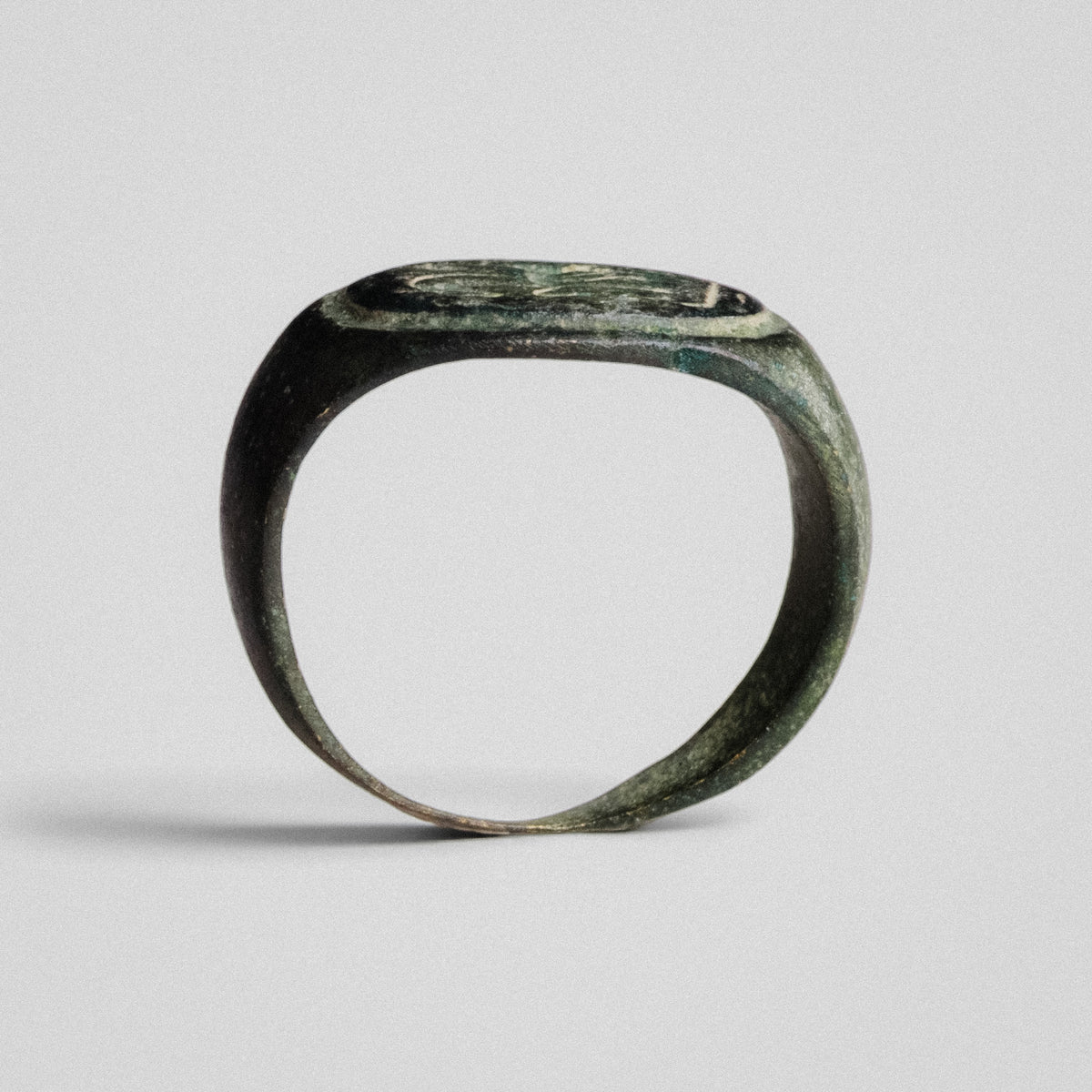 Roman Bronze Ring - 'Equinor' (1st–4th c. CE) EU 51 / US 5.5