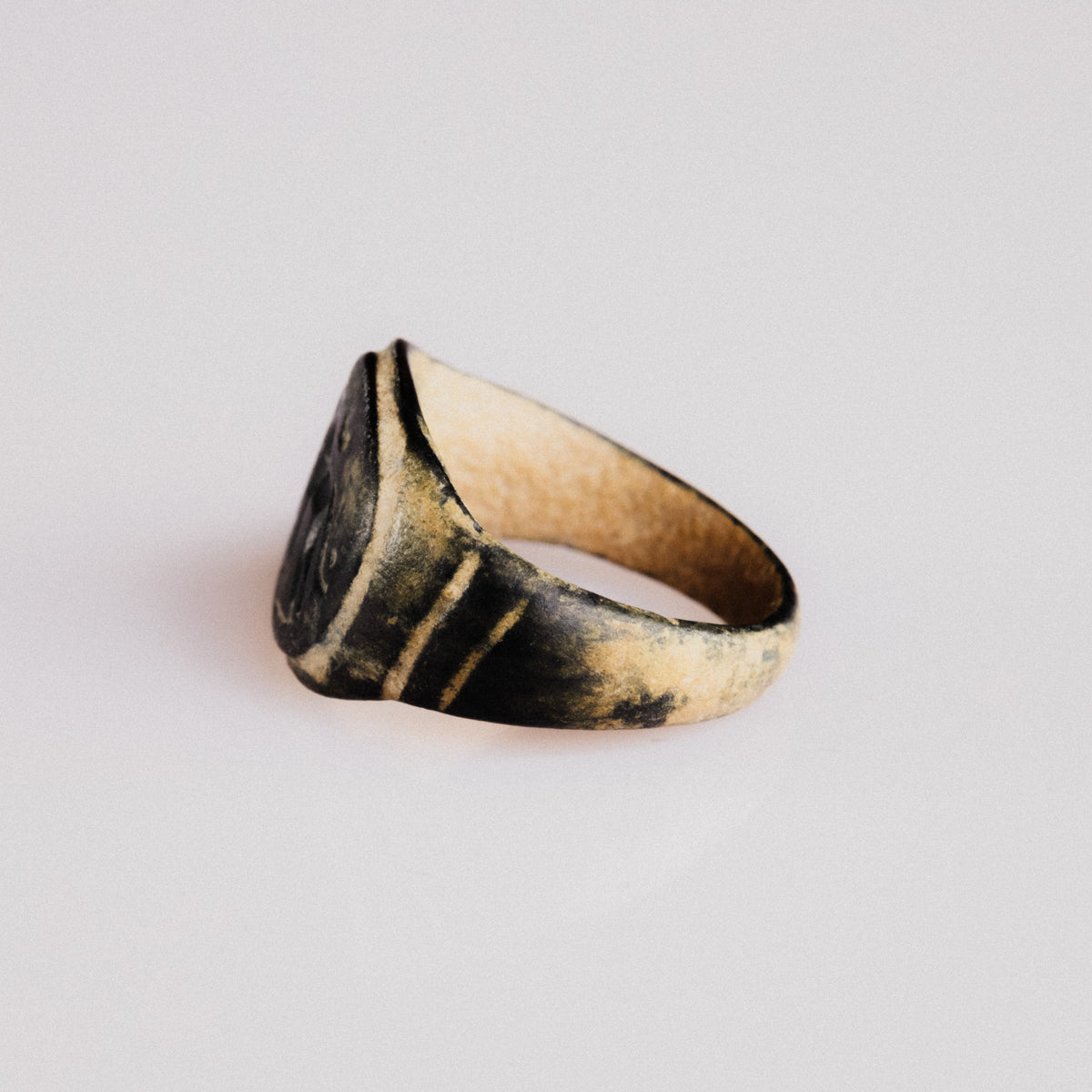 Roman Bronze Ring - 'Leonis' (1st–3rd c. CE) EU 50 / US 5.25