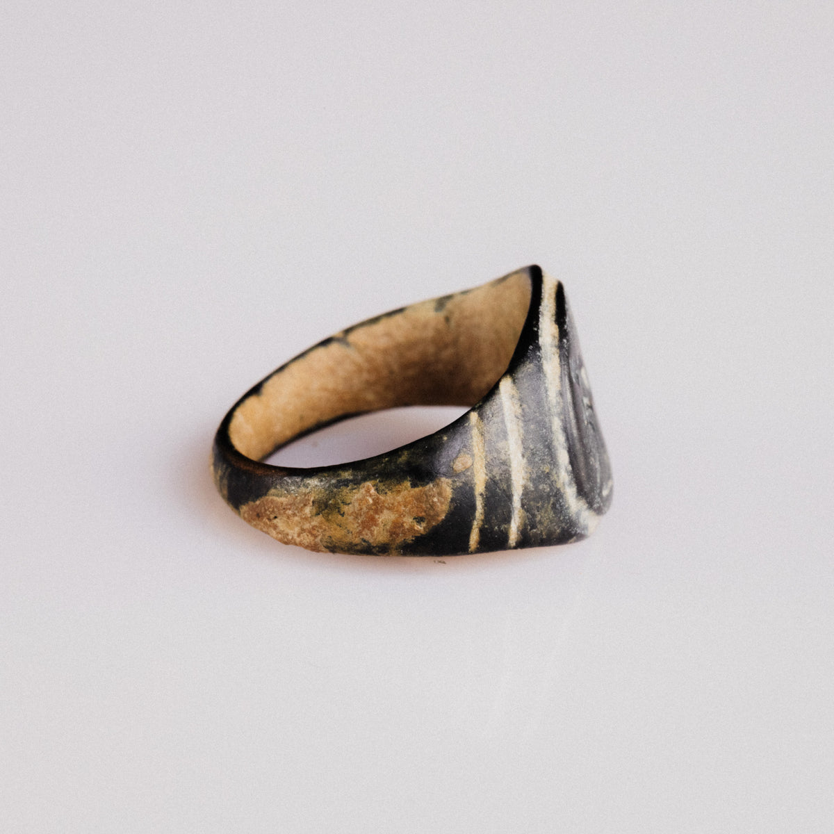 Roman Bronze Ring - 'Leonis' (1st–3rd c. CE) EU 50 / US 5.25